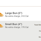 One less inch, 140 less calories.